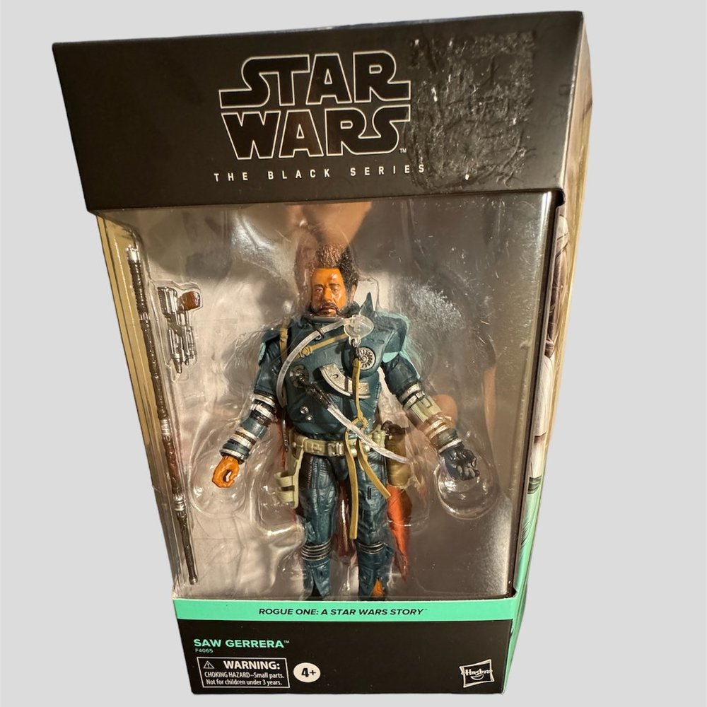 Star Wars black series Saw Gerrera rogue one 6 inch figure new sealed